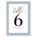 Recherche de bleu blanc mariage table cartes Formel