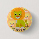 Recherche de lion de bébé badges Safari