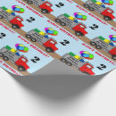 Recherche de anniversaire de camion papier cadeau Garçons