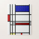 Recherche de mondrian puzzles Noir