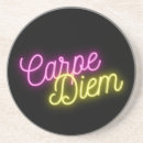 Recherche de diem carpe dessous de verres Typographie