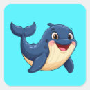Zoek naar cartoon walvis stickers Oceaan