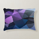 Recherche de mosaïque multicolore coussins Bleu