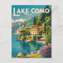 Recherche de lacs italiens cartes postales Lac como italie