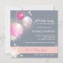Recherche de pink grey baby shower invitations Moderne
