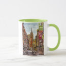 Recherche de de ville tasses Design d'encre