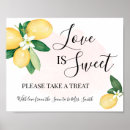 Zoek naar zoet snoep posters Liefde is zoet