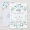 Recherche de bleu royal et argent invitations Pour enfants