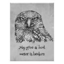 Recherche de ornithologie posters Chouette