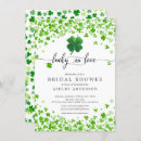 Recherche de trèfle de 4 feuilles invitations Irish