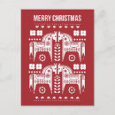 Recherche de noël scandinave cartes postales Flocons de neige