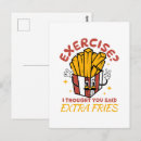 Recherche de frite cartes postales Humour
