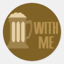 Recherche de bière drôle autocollants Humour