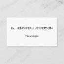 Recherche de neurologues cartes visite Minimaliste