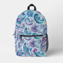 Recherche de messenger de paisley sacs Violet
