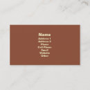Recherche de profilecards à cartes visite Couleur