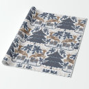 Recherche de scandinave papier cadeau Renne