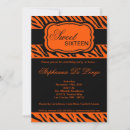 Recherche de motif zèbre invitations Seize