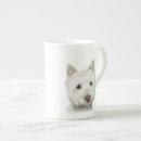 Recherche de chien westie tasses Blanc