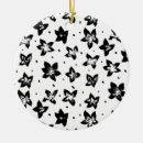 Recherche de motif noir et blanc ornements Moderne