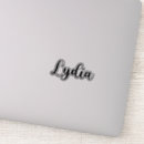 Recherche de lydia autocollants Nom