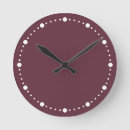 Recherche de rouge foncé horloges Bordeaux