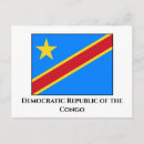 Recherche de drapeau du congo cartes postales Drapeaux du monde