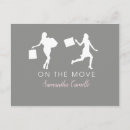 Recherche de moving announcement cartes postales Change of address