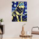 Recherche de loup bleu posters Contenu générationnel