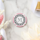 Recherche de poker chips mariages Monogramme