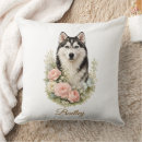 Recherche de husky coussins Portrait