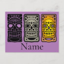 Recherche de masque tiki cartes postales Hawaïen