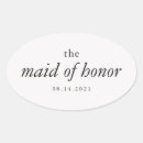 Recherche de maid of honor autocollants Demoiselle
