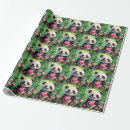 Recherche de panda kawaii papier cadeau Amoureux des animaux