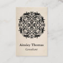 Recherche de kaléidoscopique cartes visite Noir