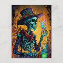 Recherche de squelette mexicain cartes postales Calavera