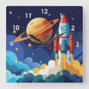 Recherche de vaisseau spatial horloges Dessin