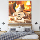 Recherche de toile de chat Romantique
