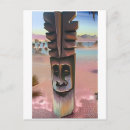 Recherche de tiki cartes postales Hawaïen