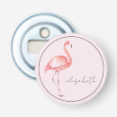 Recherche de flamant rose ouvre bouteilles Aquarelle