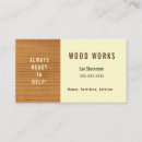 Recherche de travail du bois cartes visite Vintage
