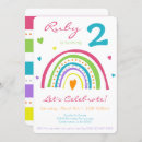 Recherche de coeur coloré invitations Moderne