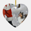 Recherche de chien de berger de shetland ornements Noël