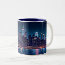 Recherche de paysage urbain tasses Nuit