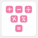 Recherche de symboles mathématiques autocollants Enseignant