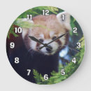 Recherche de panda rouge horloges Animal