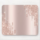 Recherche de paillettes roses tapis souris Élégant