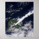 Zoek naar satelliet uitzicht posters Vulkaan