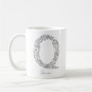 Recherche de q monogramme tasses Blanc