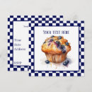 Recherche de muffin invitations Bleuet